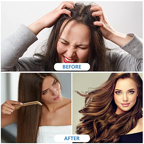 Hicarer 15 Pcs Waterless Shampoo Caps for Elderly Women Bedridden Patients Rinse Free Dry Hair Washing Microwaveable Shower Disposable Dementia Product Essentials for Post Surgery and Hospital Stays