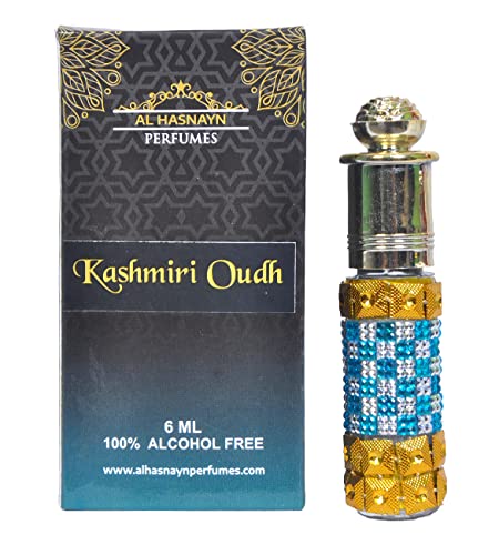 KASHMIRI OUD Mens Cologne Perfume Essential oil Roll-On perfume (Limited Edition) 6ml Alcohol Free Natural Sweet Oud Perfumes Fragrance | Long Lasting | Gifts for mens | (KASHMIRI OUD)