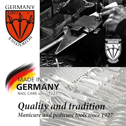 3 Swords Germany - Callus Remover Shaver Cutter Eliminator Razor with 40 Extra Sharp Refill Blades - Made in Solingen Germany