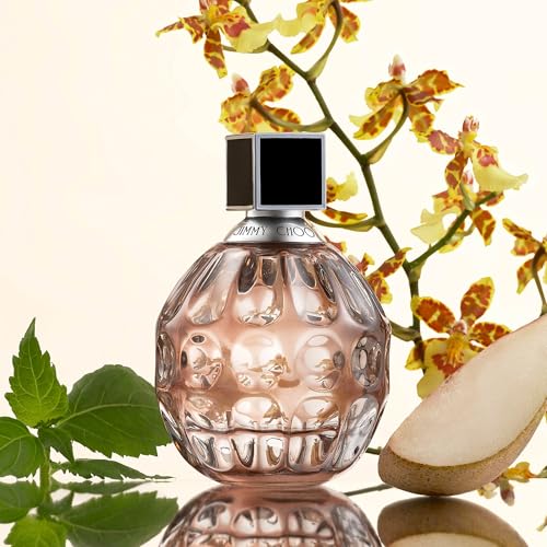 Jimmy Choo Signature Eau de Parfum 3 Piece Set - 3.3 fl. oz. & 1.3 fl. oz. Spray, 3.3 fl. oz. Body Lotion - Long Lasting Fragrance with notes of Tea Rose, Tiger Orchid & Cedarwood - Floral & Fruity