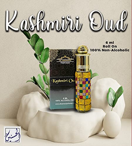KASHMIRI OUD Mens Cologne Perfume Essential oil Roll-On perfume (Limited Edition) 6ml Alcohol Free Natural Sweet Oud Perfumes Fragrance | Long Lasting | Gifts for mens | (KASHMIRI OUD)