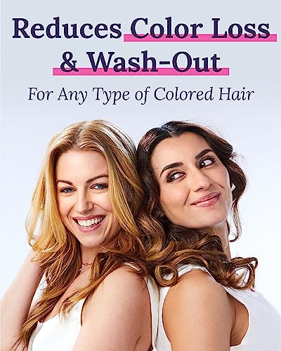 Keranique Keratin Amino Complex Color Boost Scalp Revitalizing Shampoo for Treated Hair, 8 oz - Sulfate, Paraben, Dye Free, Protects Cuticle, Prevents Fade, Moisturizing, Unisex