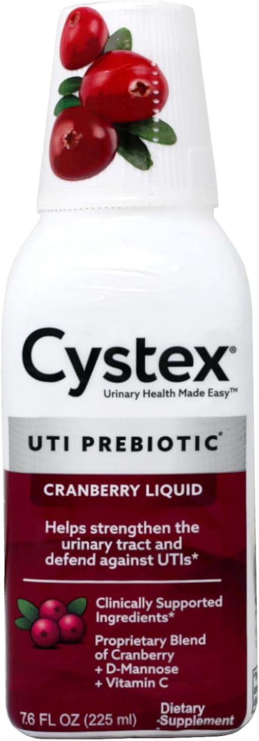 Cystex Urinary Health Maintenance Cranberry 7.6 Fl Oz (Pack of 3)