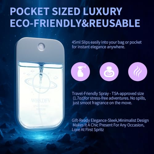 cologneMen's Cologne, Bergamot Fresh Fragrance, deTop notemen Lemon Pepper base note Longvanilla Ether Cedar45ml portable designPortable pocket