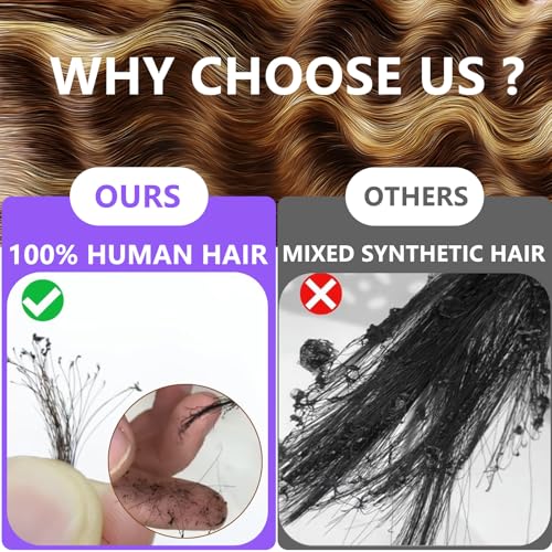 Honey Blonde Ombre Lace Front Wig Human Hair Highlight Body Wave 13X6 Lace Front Wigs Human Hair Pre Plucked HD Frontal 180 Density Glueless 4/27 Highlighted Human Hair Wig 26 Inch