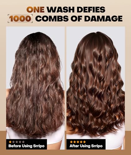 Collagen Hair Mask for Deep Conditioning, Keratin Hair Treatment with 4 Hydrolyzed Proteins, Moroccan & Avocado Oils Conditioner for Nourish, Calendula Gentian Extracts Care Dry & Damaged Hair