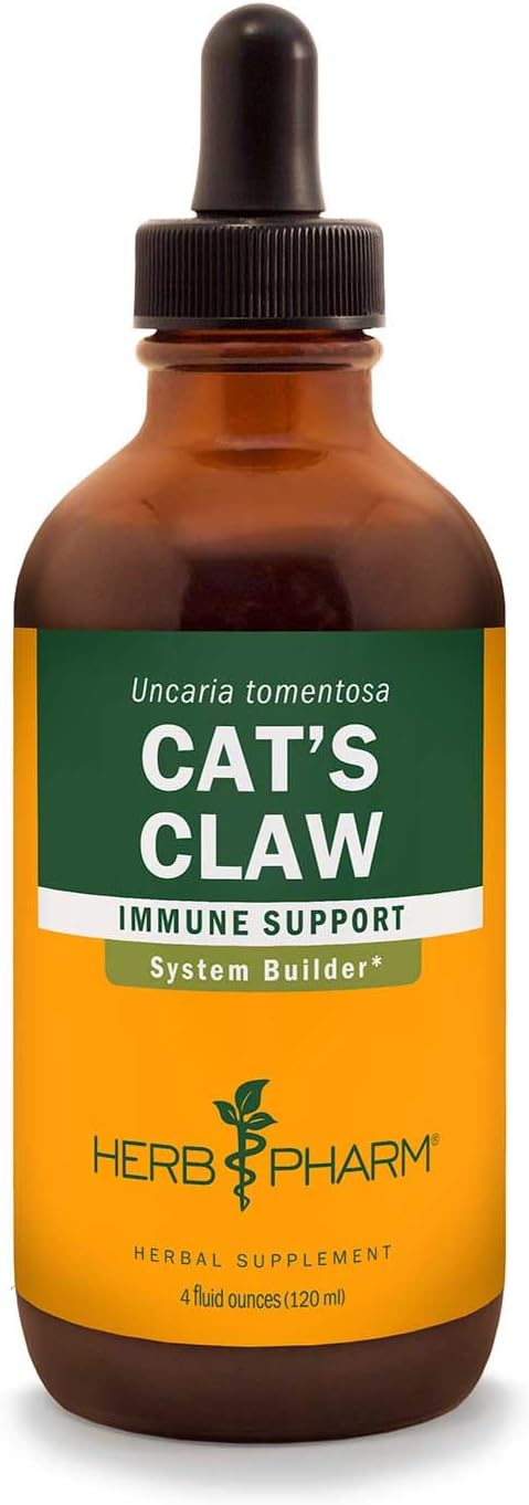 Herb Pharm Cat's Claw (UNA de Gato) Extract for Immune System Support - 4 Ounce