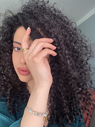 Chicago Comb Model 6 Carbon Fiber, 7 inches (17.8 cm) long, anti-static, graphite black, made in USA