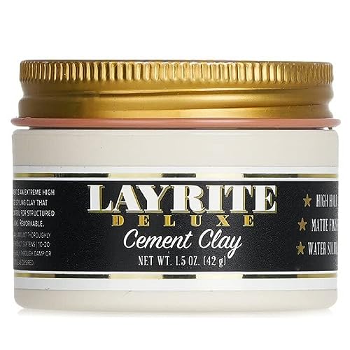 Layrite Deluxe Cement Hair Clay, 1.5 Ounce