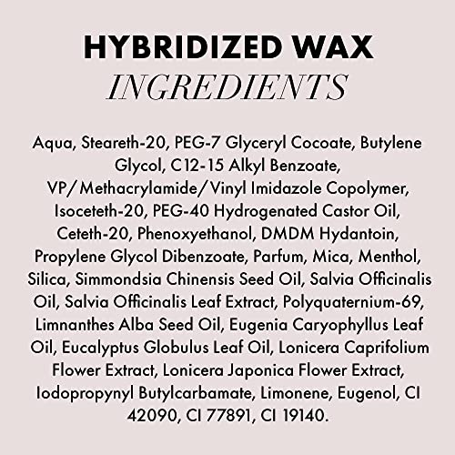 Hanz de Fuko Hybridized Wax – Premium Men’s Hair Styling Wax for a Medium Hold, Satin Shine Finish – Perfect Product for Medium Length Hairstyles, Works for All Hair Types – 2 oz, Travel Size