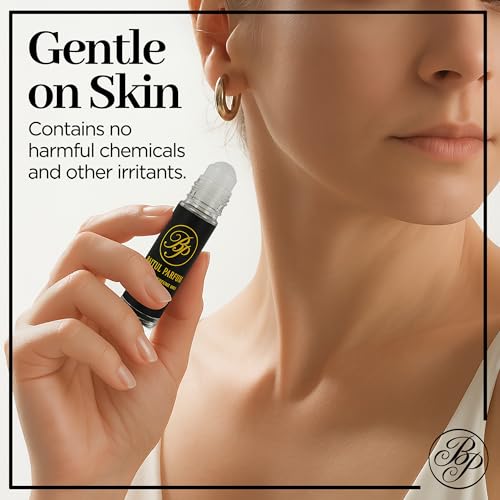 Comparable to White Linen Alcohol-Free Perfume Oil for Men & Women – Long Lasting Fragrance, 98% True-to-Scent, Clean Perfume, Travel Size Roll-On Glass Bottle – 8ml, Floral, Powdery, Green