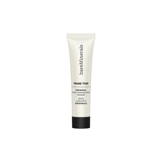 bareMinerals Mini Prime Time Original Pore-Minimizing Primer, Pore Minimizer Gel Makeup Primer for Face, Extends Makeup Wear, Oil Control, Vegan