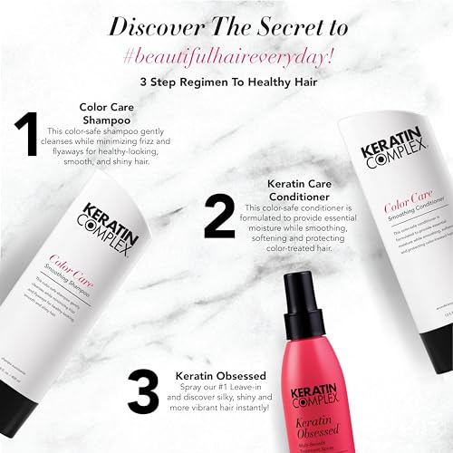 Keratin Complex Retail Kit with Shampoo, Conditioner, and Keratin Obsessed 5oz