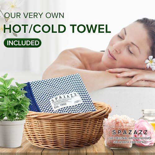 Hot Tub Aromatherapy Bath Salt 8-Pack Botanicals Bundle (4oz) - Apple Sandalwood, French Vanilla, Flora Wood, Ocean Breeze Pina Colada, Honey Mango,Tropical Rain, Eucalyptus, with Hot Cold Towel