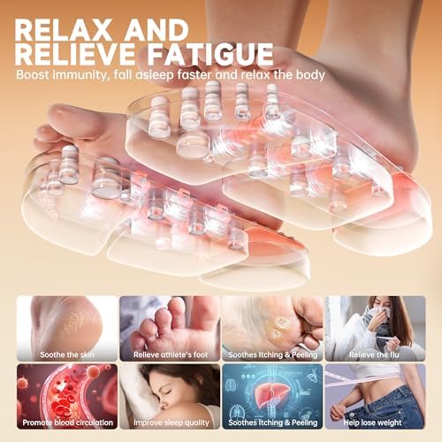 Collapasible Foot Spa Bath Massager with Heat, Pedicure Foot Spa with Bubbles and Jets/Timer/ Temperature Control, Feet Soak Tub for Home, Office, Relaxation and Stress Relief, Gift for Men and Women