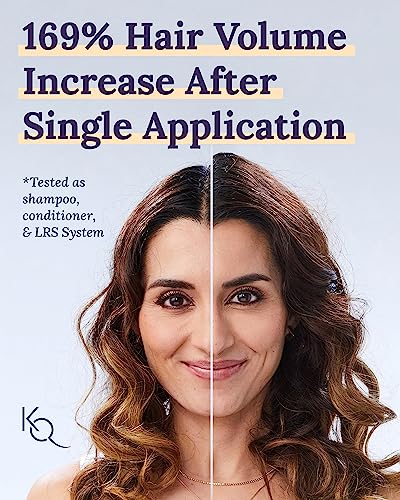 Keranique Volumizing Shampoo - Hair Thickening for Fine & Thinning Hair - Keratin Enriched, Scalp Cleansing, Sulfate-Free, Color-Safe Volume Shampoo