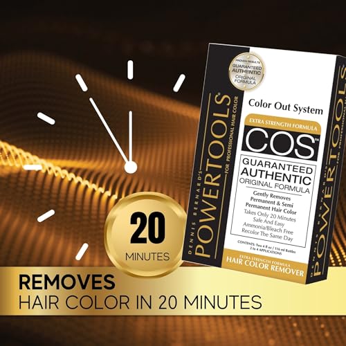 COS, The Original Color Out System | Guaranteed Authentic Original Formula l Safely Remove Semi & Permanent Hair Color | Ammonia Free