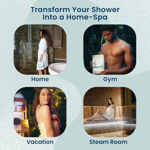 Body Restore Shower Steamers Aromatherapy 15 Pack - Birthday Gifts for Women, Men, Travel Essentials, Stress Relief, Relaxation, Self Care - Eucalyptus