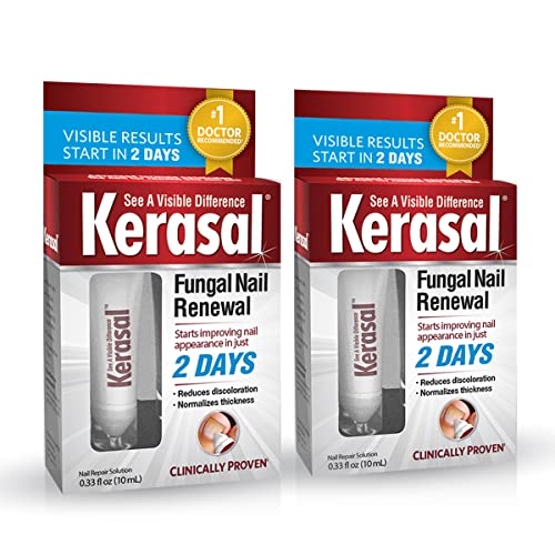 Kerasal Nail Fungal Nail Renewal Treatment 10ml (2 Pack)