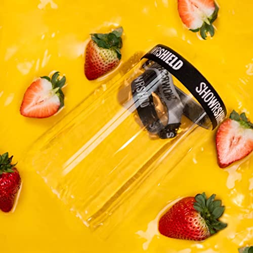 Keeps your face dry while your showering & shampooing. Any reason to keep your face dry while in the shower.