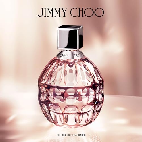 Jimmy Choo Signature Eau de Parfum 3 Piece Set - 3.3 fl. oz. & 1.3 fl. oz. Spray, 3.3 fl. oz. Body Lotion - Long Lasting Fragrance with notes of Tea Rose, Tiger Orchid & Cedarwood - Floral & Fruity
