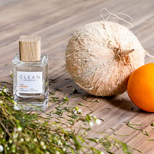 CLEAN RESERVE Solar Bloom Eau de Parfum, Eco-Conscious & Sustainable Spray Fragrance, Vegan, Phthalate-Free, & Paraben-Free