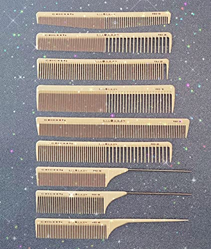 Cricket Silkomb Pro-30 Power Hair Cutting Comb - Silicone-Injected, Seamless Teeth with Dual Tooth Pattern for Precision Cutting, Styling, Ideal for All Hair Types