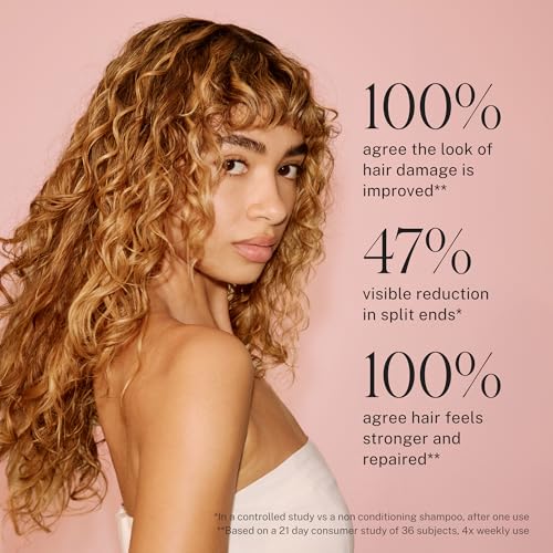 JVN Revive Repairing Conditioner, Reparative Conditioner for Damaged Hair, Dry Hair Conditioner, Hair Conditioner with Ceramides, Paraben-Free, Silicone-Free (10 Fl Oz)