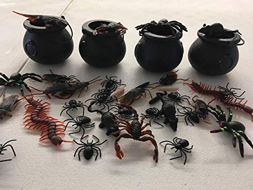 Halloween Bath Bombs Gift Set Witches Brew Cauldrons Fizzy and Bubble 7 oz/each Bath Bombs with Surprise Scary Toys Inside For Kids! Halloween Gift!