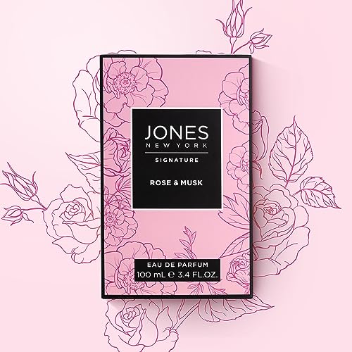 Jones New York Rose & Musk Eau De Parfum Fragrance for Women 3.4 fl oz