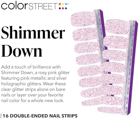 Color Street Shimmer Down Nail Strips
