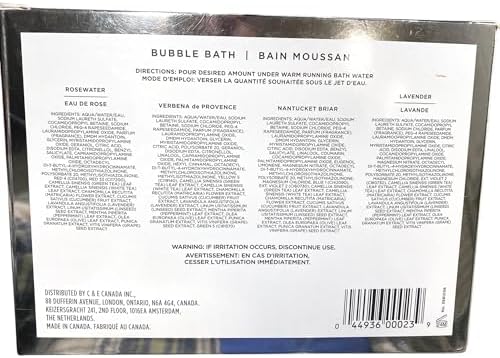 Crabtree & Evelynn Bubble Bath Collection