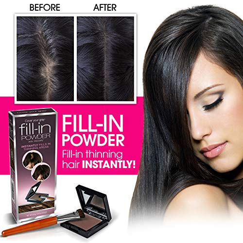 Cover Your Gray Fill In Powder - Dark Brown (Pack of 2)