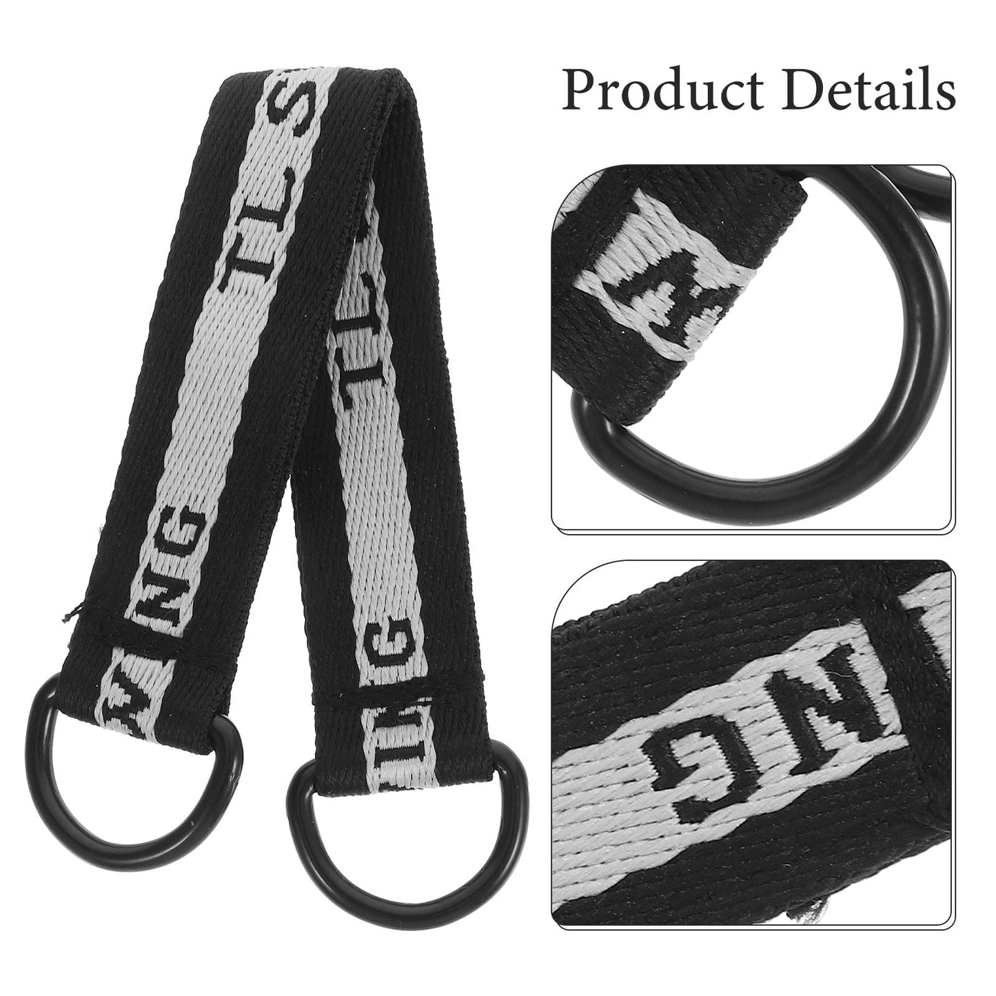 HONMEET Iron Safe to Use Swing Connecting Strap Heavy Duty for Hammock Outdoor Equipment 1Pack