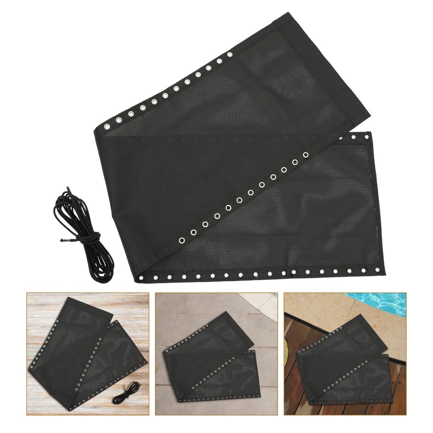 HONITANO 1Set Portable Camping Chair Accessory Rectangular Chair Cloth for Replacement 160X43cm