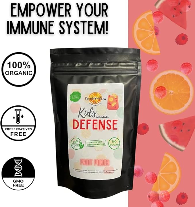 Bundle | Kids Defense | Fruit Punch Flavor + Organic Allergy Defense