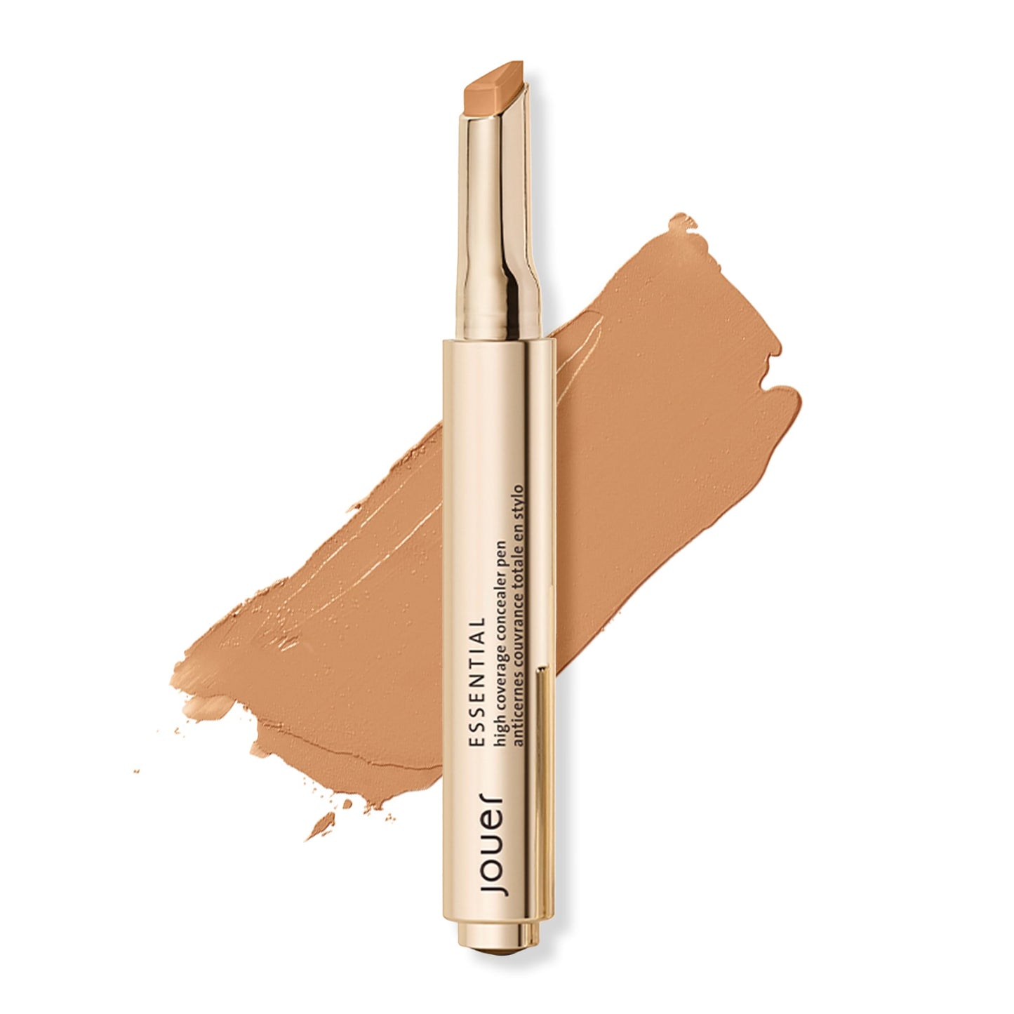 Jouer Essential High Coverage Crème Concealer Pen | Medium to Full Coverage | Healthy Ingredients | Paraben, Gluten & Cruelty Free | Vegan Friendly