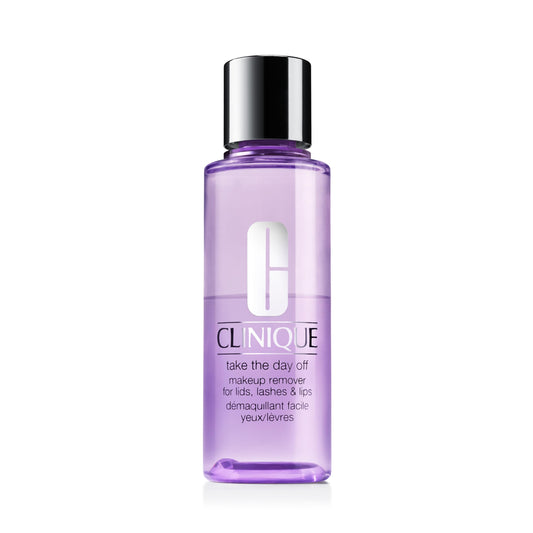 Clinique Take The Day Off Liquid Makeup Remover For Lids, Lashes, + Lips | Oil Free + Non-Irritating, 4.2 Fl Oz