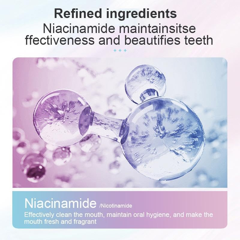 Busaurus Toothpaste, Busaurus Probiotic Whitening Toothpaste Nicotinamide Toothpastes, Remove Tooth Stains, Fresh Breath (1PCS)