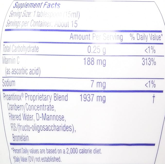 Cystex Liquid Cranberry Complex, 7.6 Fl Oz (Pack of 4)