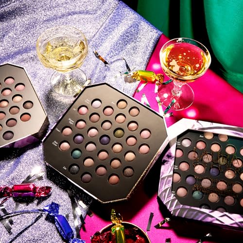 LAURA GELLER NEW YORK The Ultimate Palette Baked Eyeshadow Palette Sensation Soiree - 31 shades - Matte and Shimmer Shades - Pigmented Crease-Proof Eye Makeup