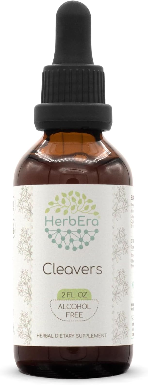 Cleavers B60 Alcohol-Free Herbal Extract Tincture, Concentrated Liquid Drops Natural Cleavers (Galium aparine) Dried Herb (2 fl oz)