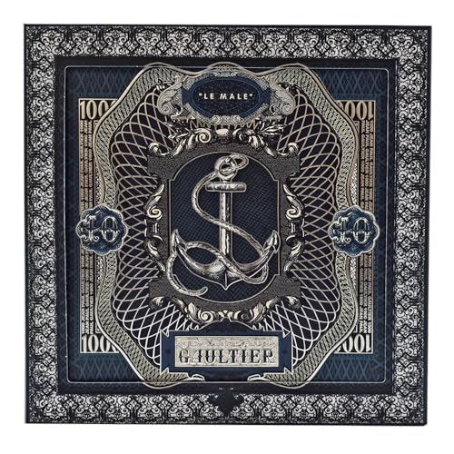 Jean Paul Gaultier Le Male for Men - 3 Pc Gift Set 4.2oz EDT Spray, 2.5oz Shower Gel, 5.1oz Deodorant Spray