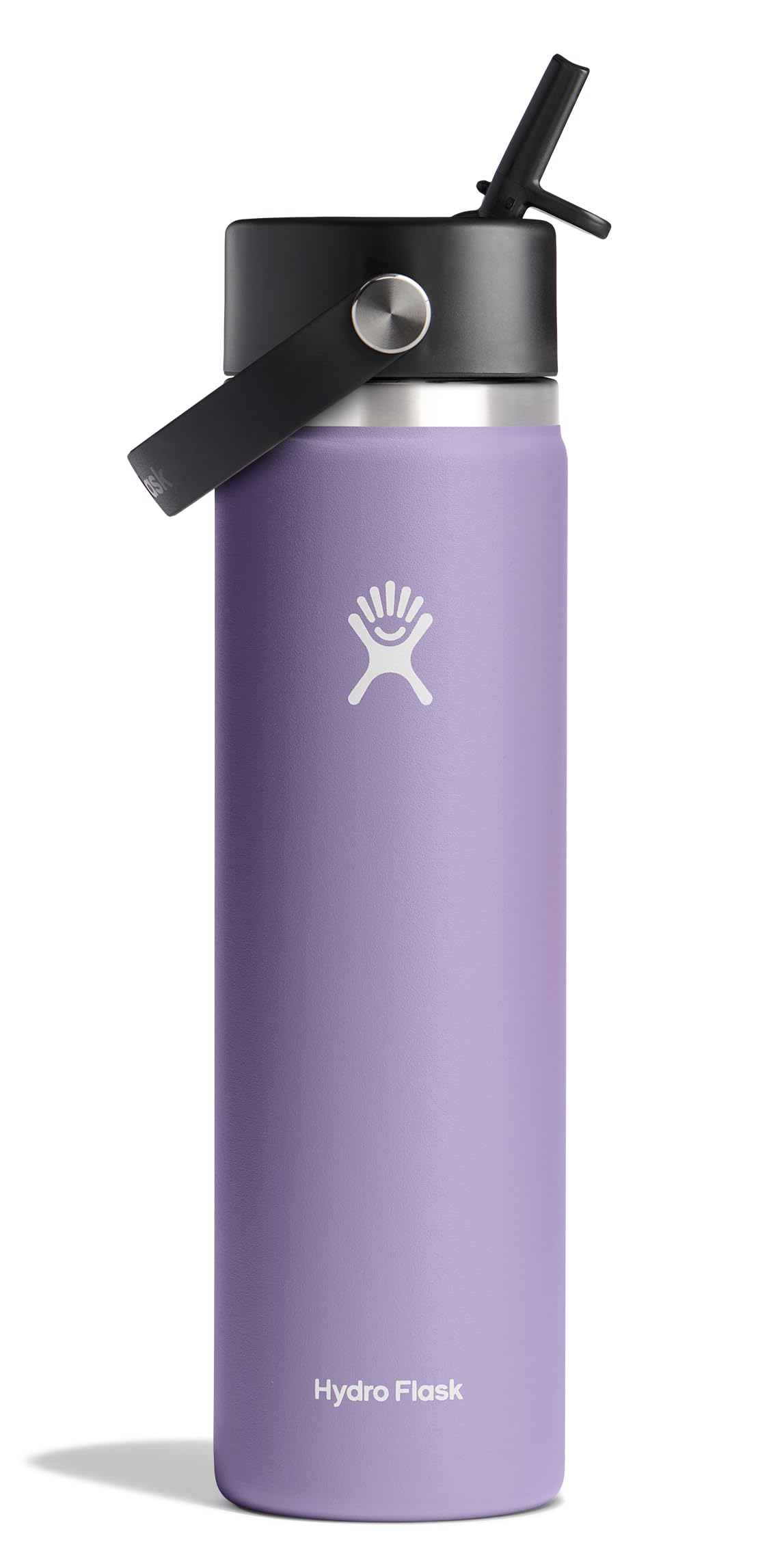 Hydro Flask 24 Oz Wide Mouth Flex Straw Cap Moonshadow