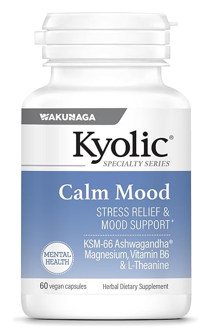 Kyolic Specialty Series Calm Mood, 60 vegicaps