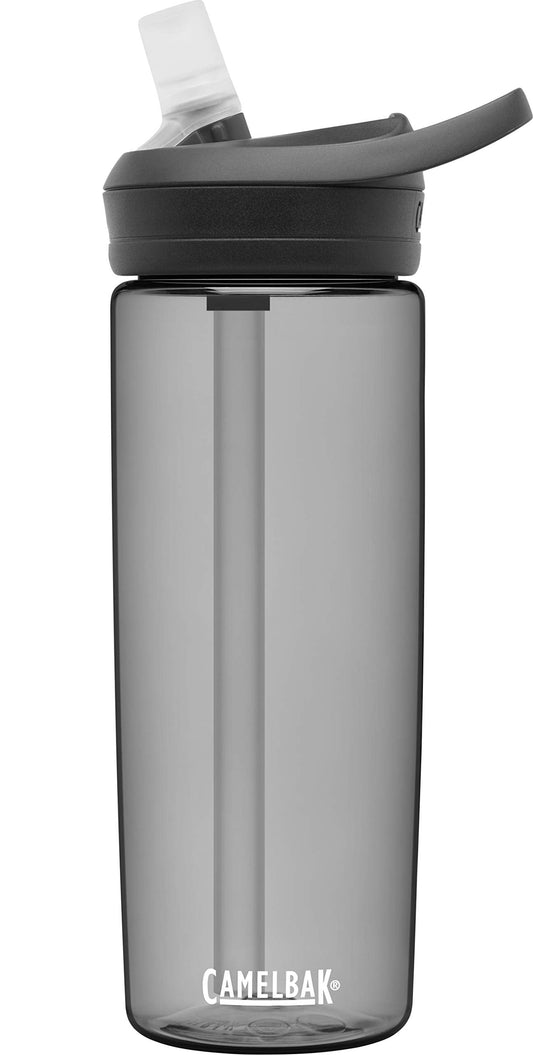CamelBak eddy+ Water Bottle with Tritan Renew – Straw Top 20oz, Charcoal