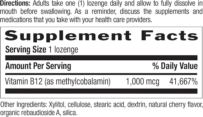 Country Life Methyl B-12 Capsules, 1000 Mcg, 60 Count