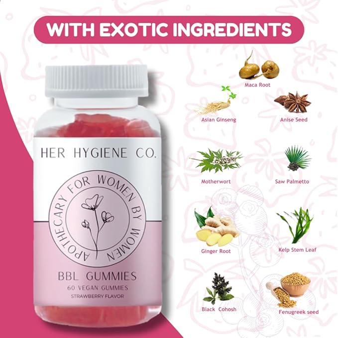 Booty Boosting Gummies and Chest Support Gummies