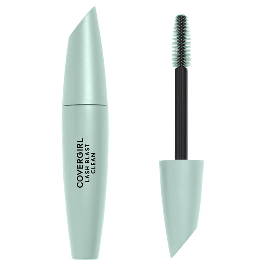 CoverGirl Lash Blast Clean Volume Mascara, Vegan Formula, Volumizing, Smudge-Proof, Cruelty Free, Black Brown, 1 Count