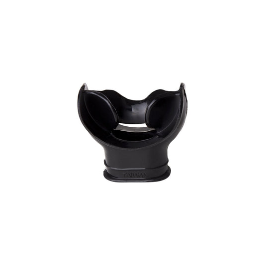 IST Ortho-conscious Comfort Mouthpiece for Scuba, Snorkel (Black Silicone)